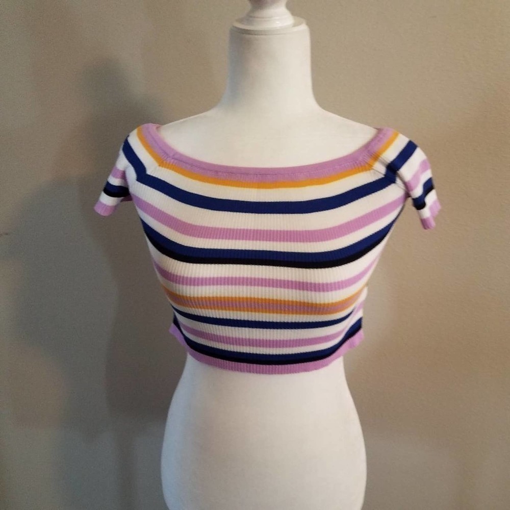 Dance & Marvel Crop Top Super Short Small